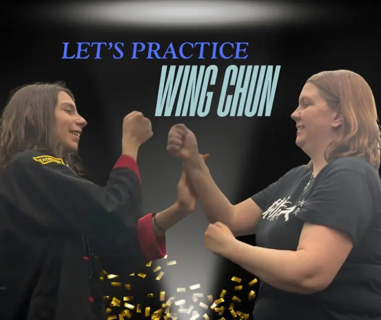 Practicing Wing Chun